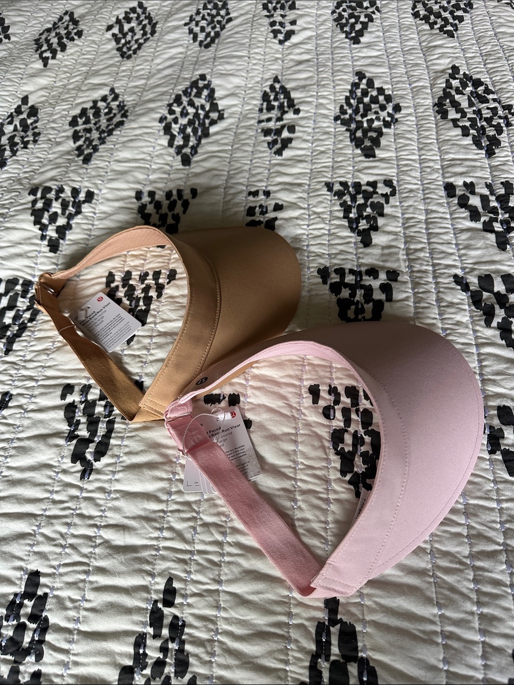 lululemon athletica Pink & Tan Visor Set - Picture 2 of 6